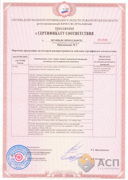 сертификат соответствия асп-технолоджи